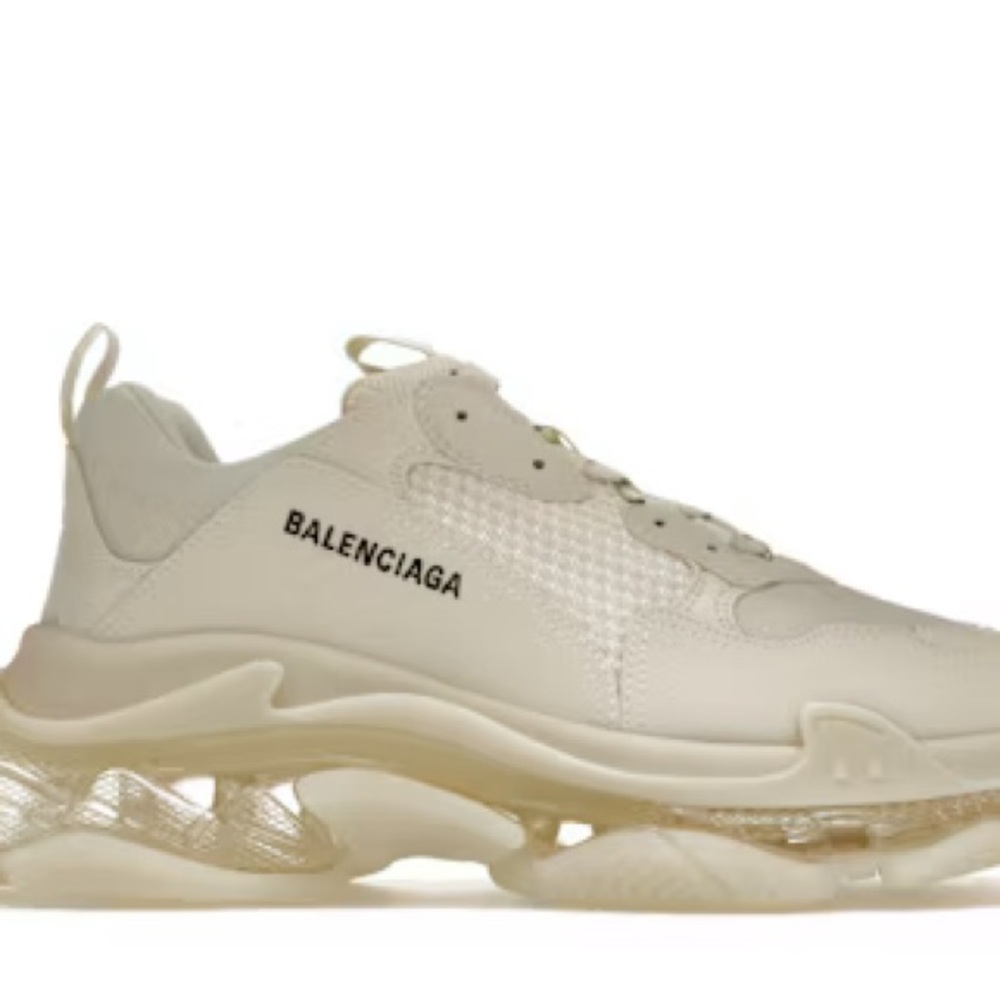 Balenciaga Cream Sneakers - Picture 6 of 7